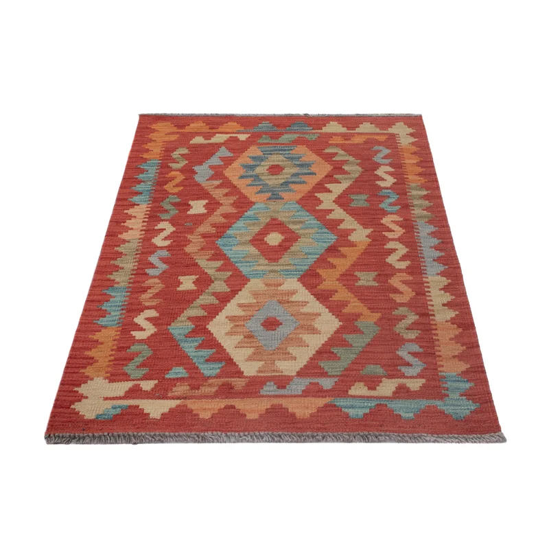 Kelim Maimene Teppich 74x121cm - mehrfarbig