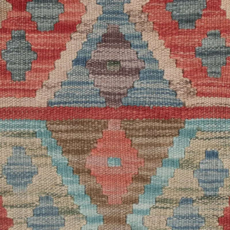 Kelim Maimene Teppich 72x124cm - mehrfarbig