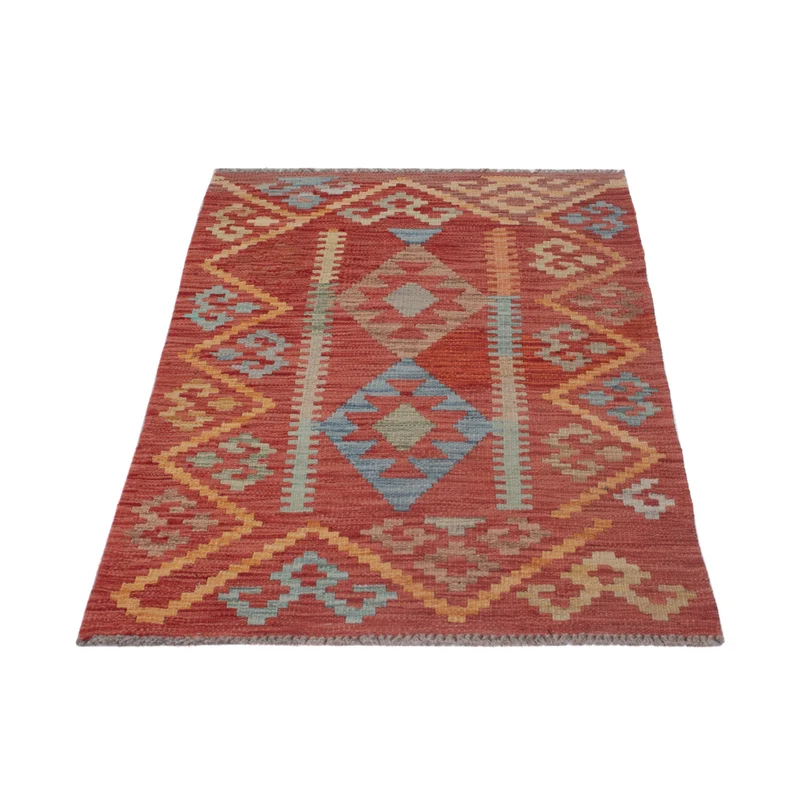 Kelim Maimene Teppich 72x119cm - mehrfarbig