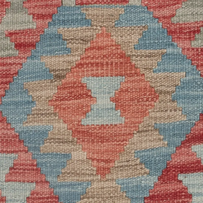 Kelim Maimene Teppich 76x108cm - mehrfarbig