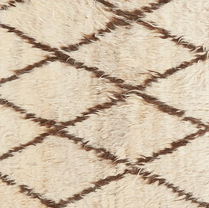 Gabbeh · Handgeknüpft – Beige, 200x144 cm