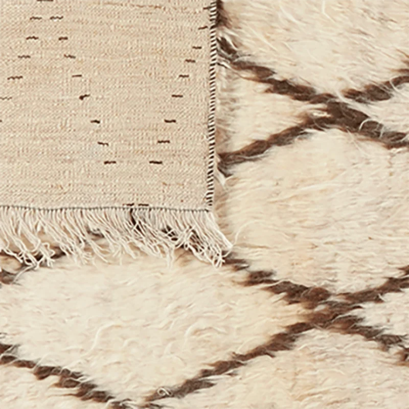 Gabbeh · Handgeknüpft – Beige, 200x144 cm