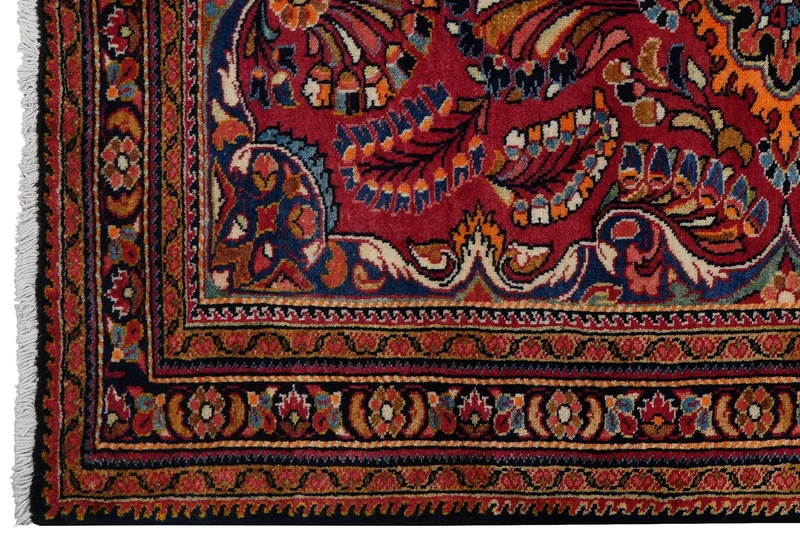 Lilian · Handgeknüpft – Rot, 158x109 cm
