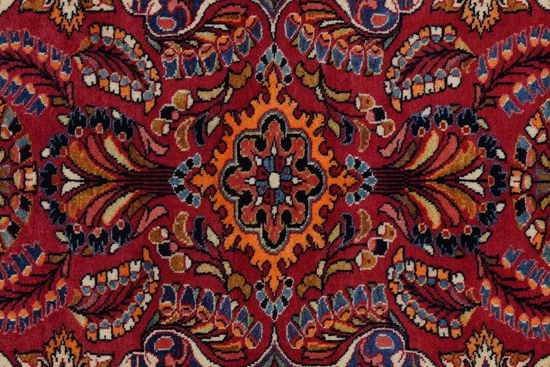 Lilian · Handgeknüpft – Rot, 158x109 cm