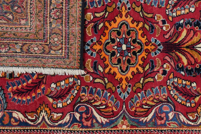 Lilian · Handgeknüpft – Rot, 158x109 cm
