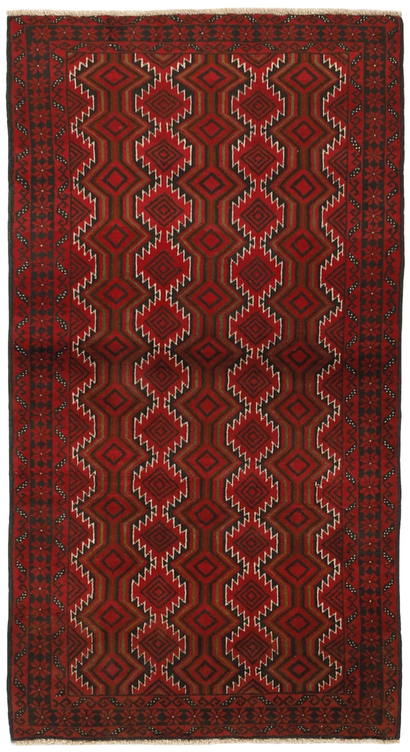 MY-RUG Teppich "Belutsch" Gul-Muster, Handgeknüpft