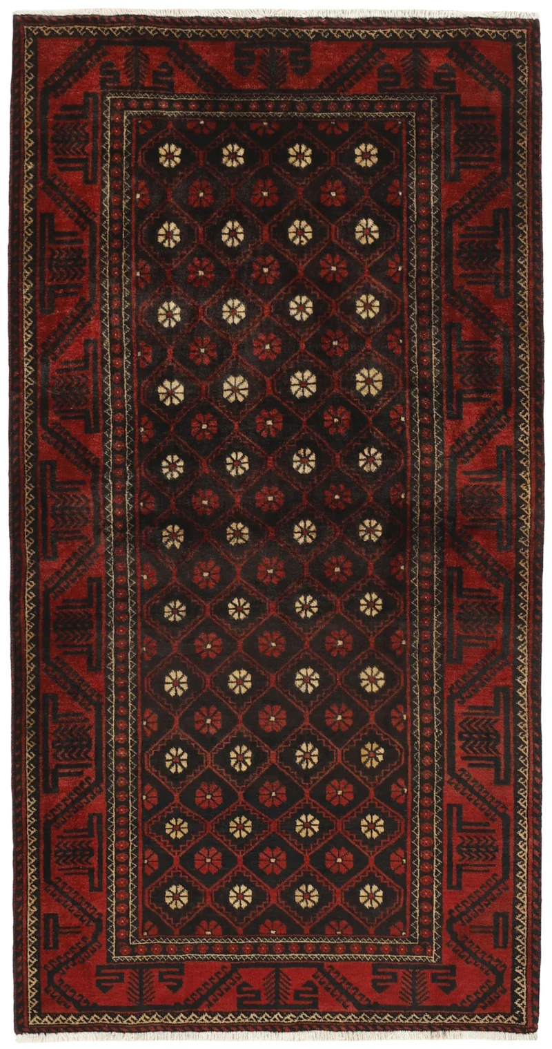 MY-RUG Teppich "Belutsch" Gul-Muster, Handgeknüpft
