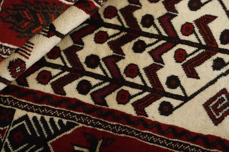 MY-RUG Teppich "Belutsch" Gebetsteppich-Design, Handgeknüpft