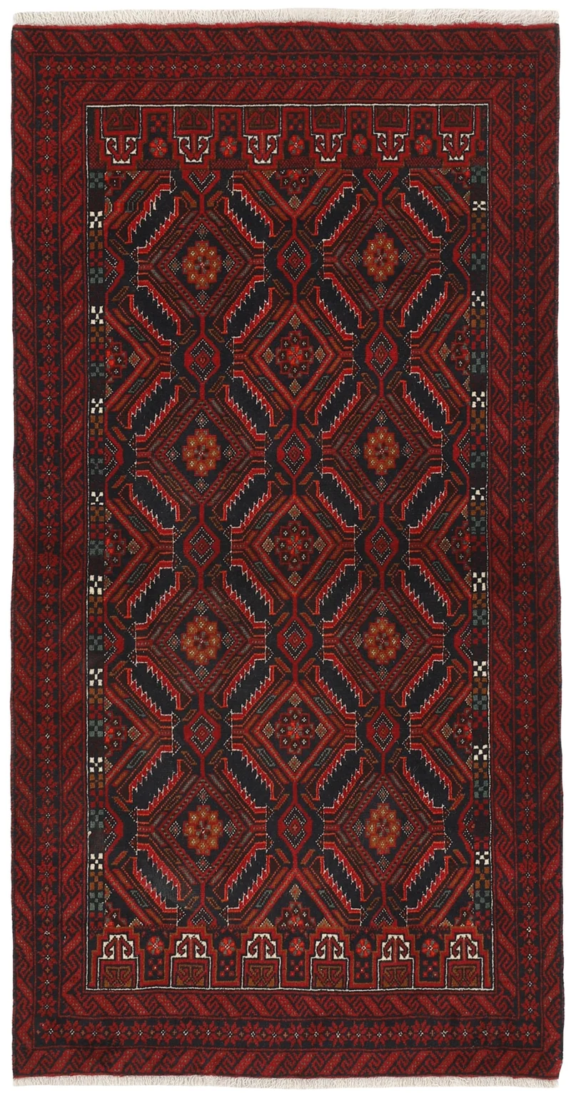 MY-RUG Teppich "Belutsch" Gul-Muster, Handgeknüpft