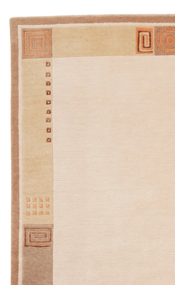 Nepal · Handgeknüpft – Beige, 199x143 cm