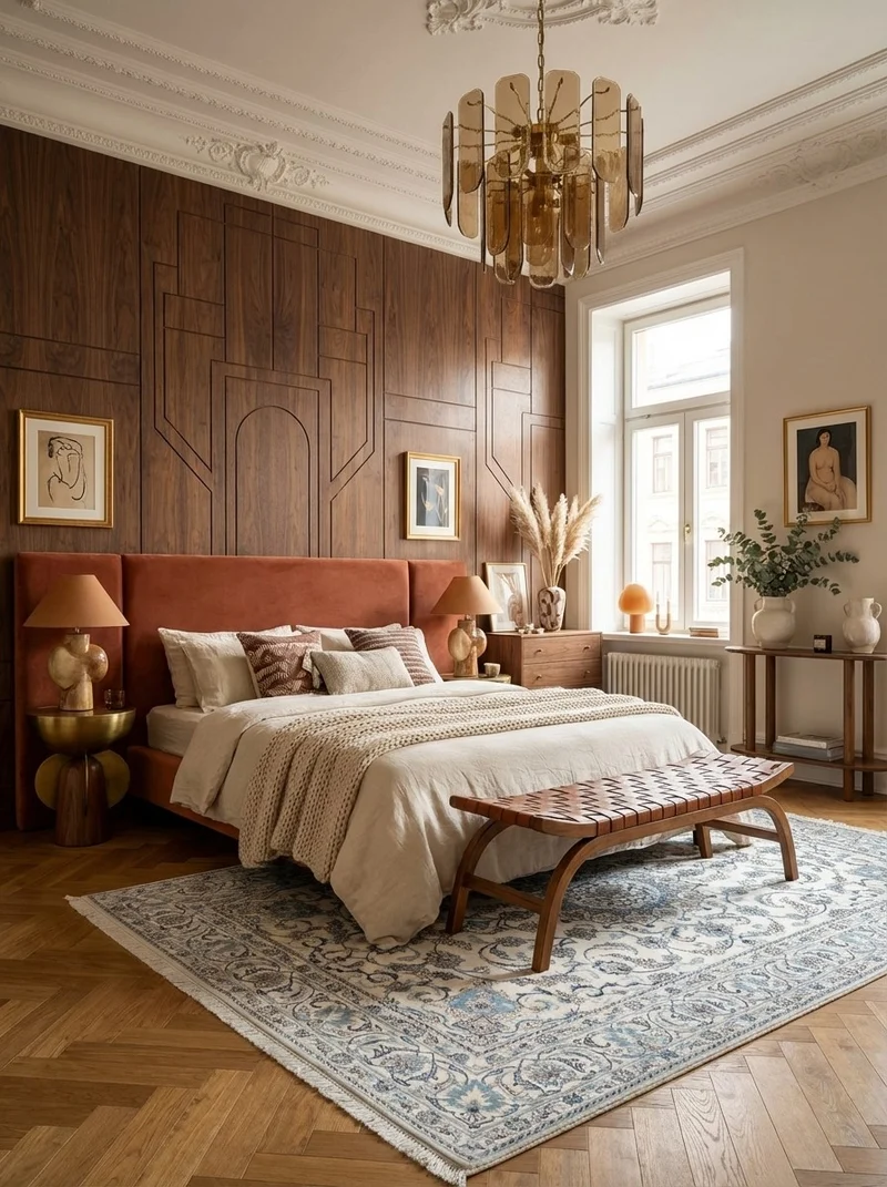 Nain 12La · Handgeknüpft – Beige, 299x197 cm