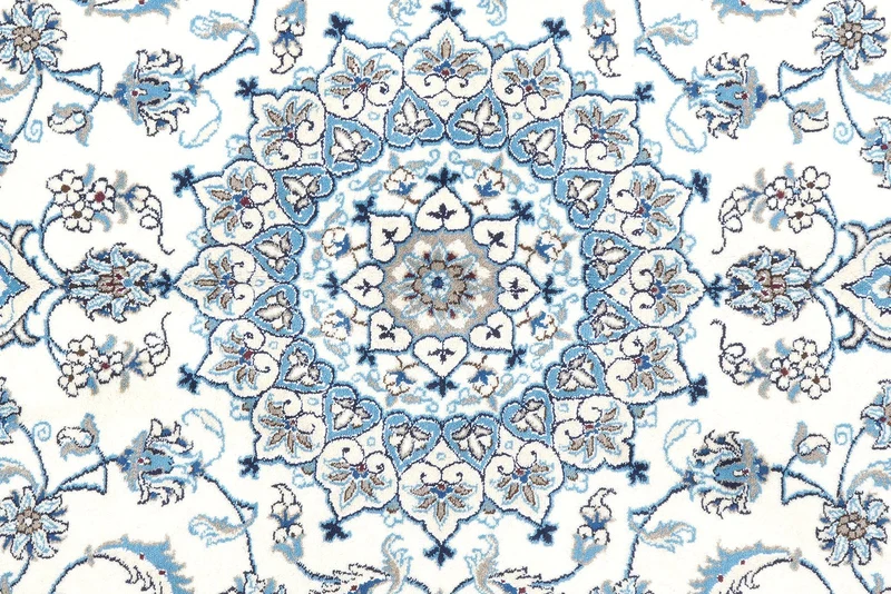 Nain 12La · Handgeknüpft – Beige, 299x197 cm