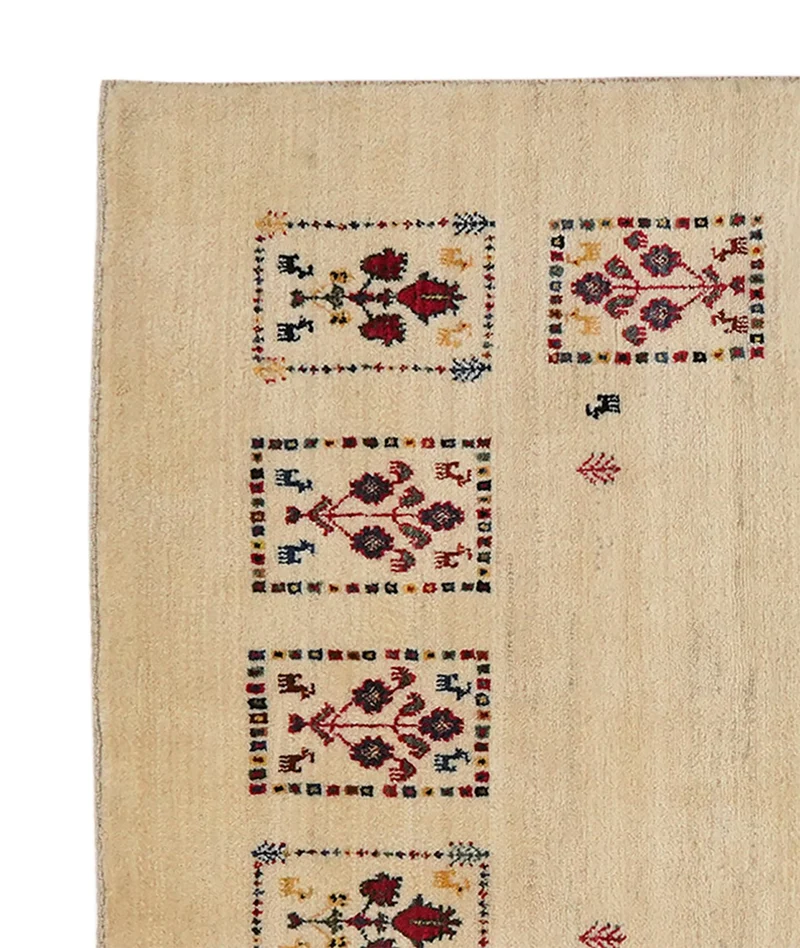 Rizbaf · Handgeknüpft – Beige, 180x119 cm