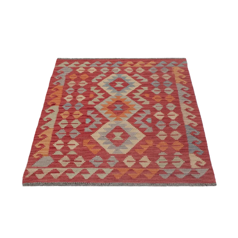 Kelim Maimene Teppich 82x119cm - mehrfarbig