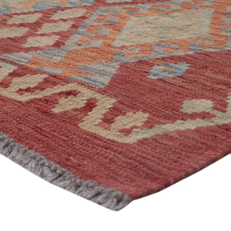 Kelim Maimene Teppich 82x120cm - mehrfarbig