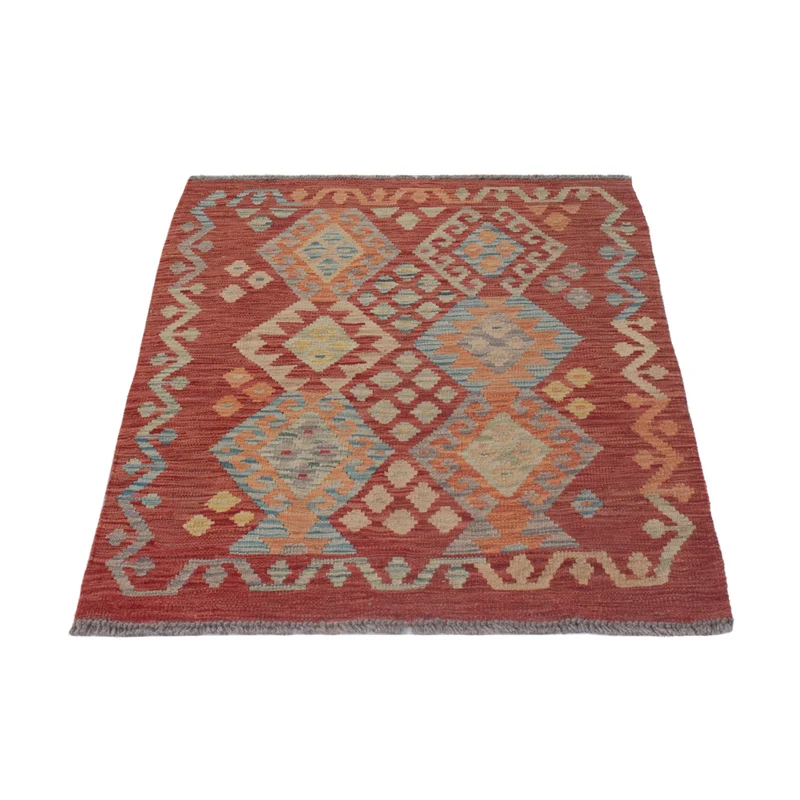 Kelim Maimene Teppich 82x120cm - mehrfarbig