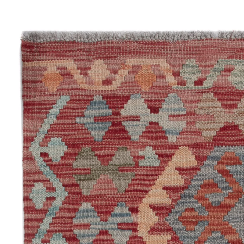 Kelim Maimene Teppich 81x117cm - mehrfarbig