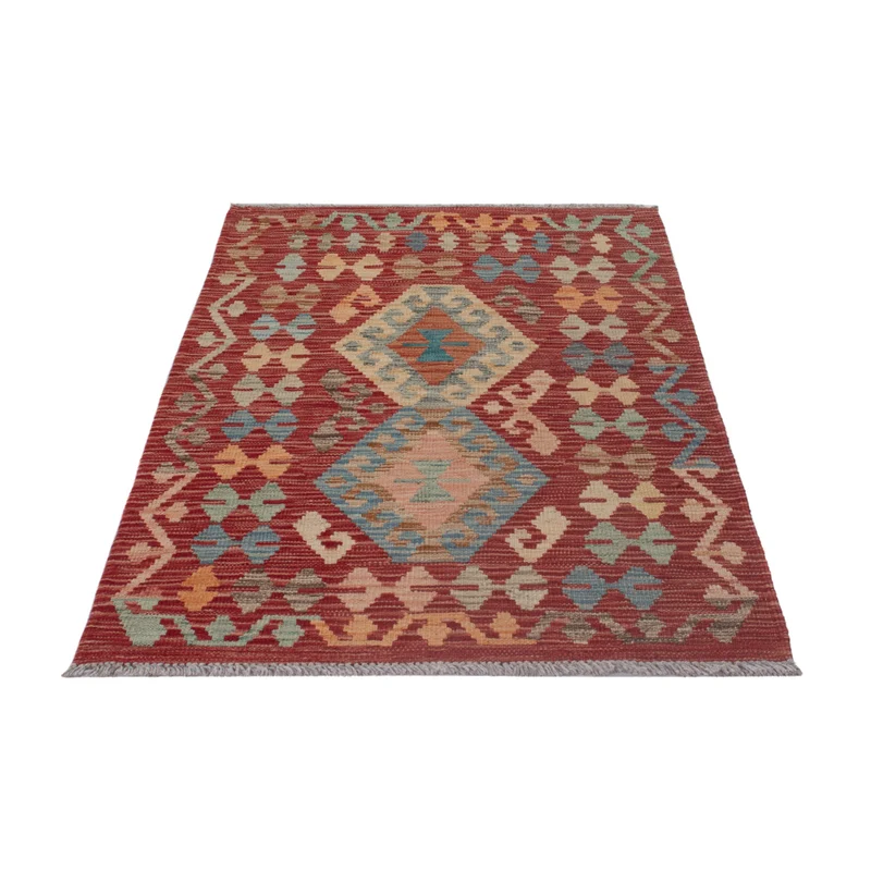 Kelim Maimene Teppich 78x124cm - mehrfarbig
