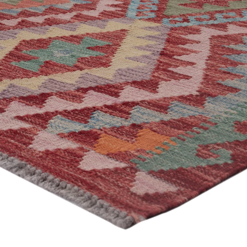 Kelim Maimene Teppich 75x122cm - mehrfarbig