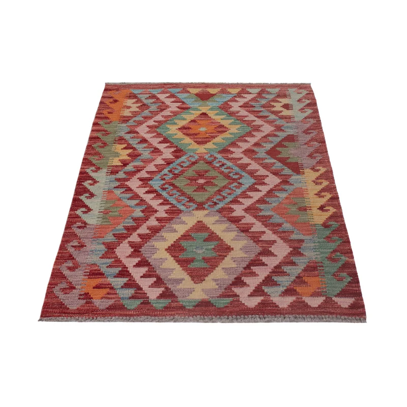Kelim Maimene Teppich 75x122cm - mehrfarbig