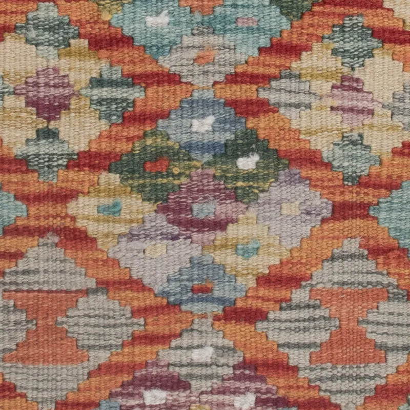 Kelim Maimene Teppich 77x118cm - mehrfarbig