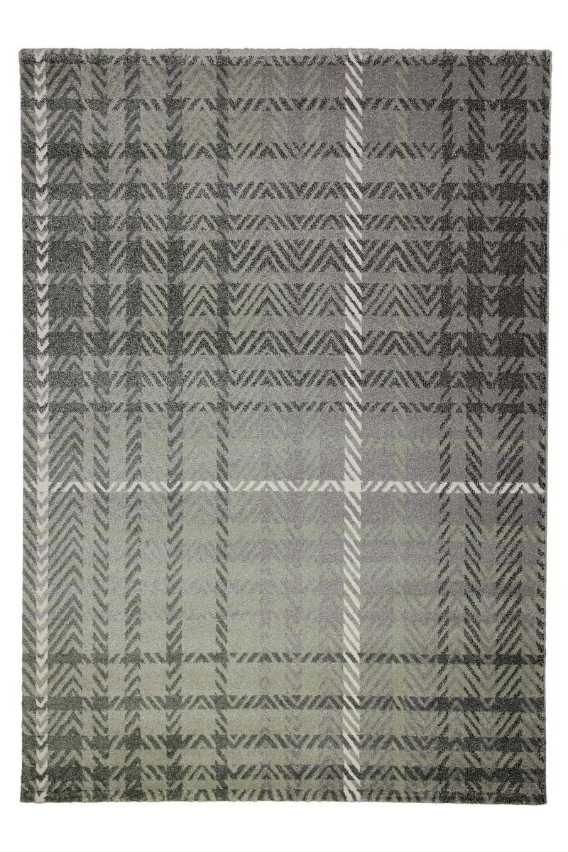 160x230 Teppich Wohnzimmer Grau Muster