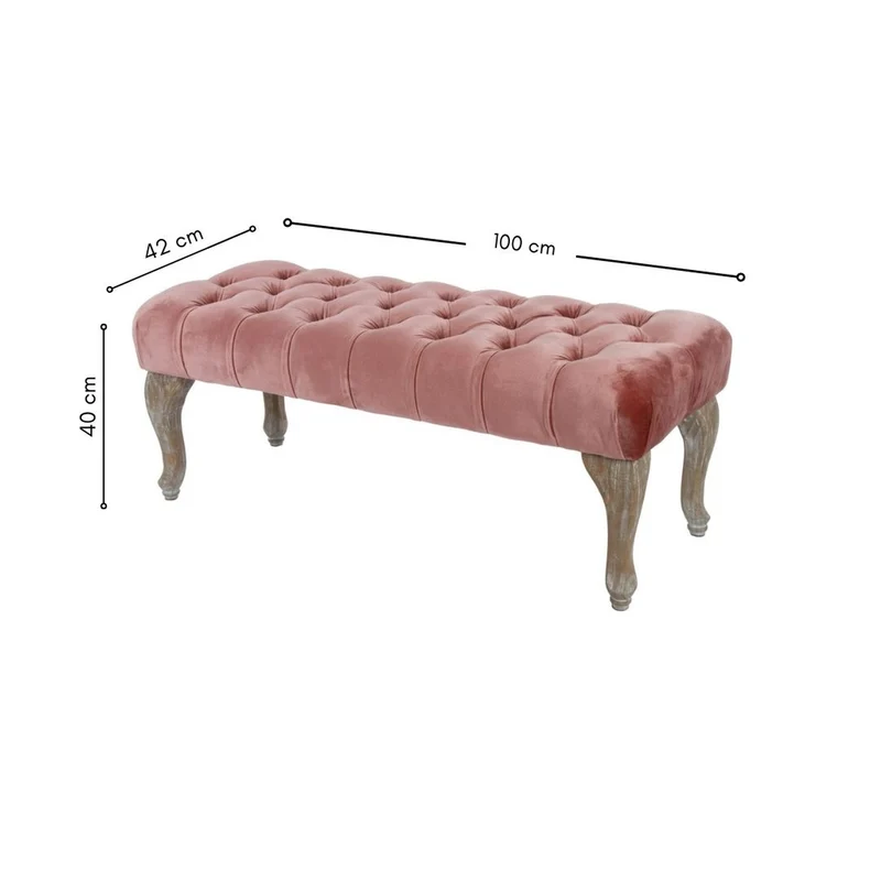 Polsterbank "Ivy", pink