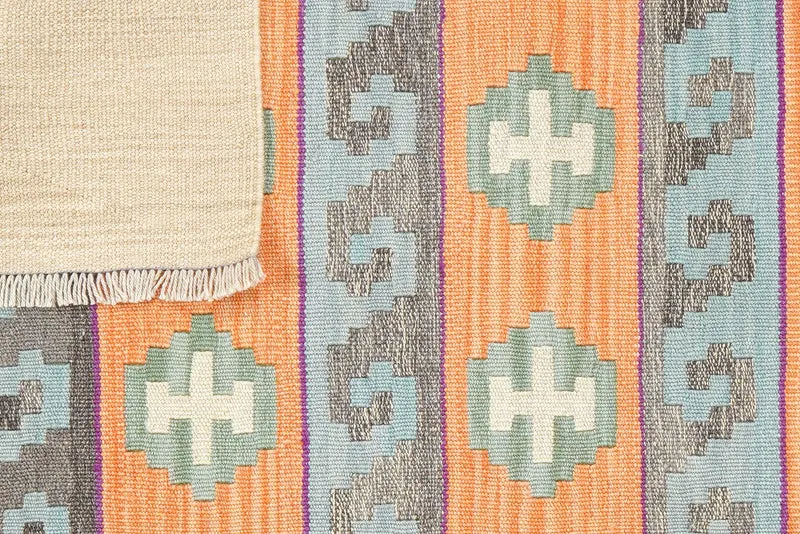 Kelim Gashgai · Handgewebt – Beige, 155x105 cm