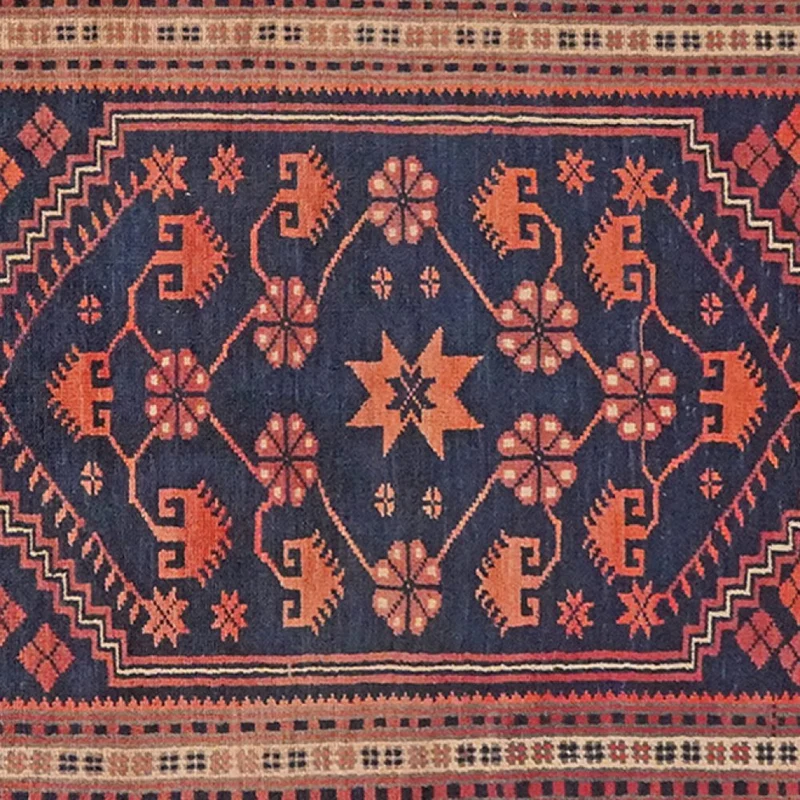 Yagdjibedir · Handgeknüpft – Blau, 182x104 cm