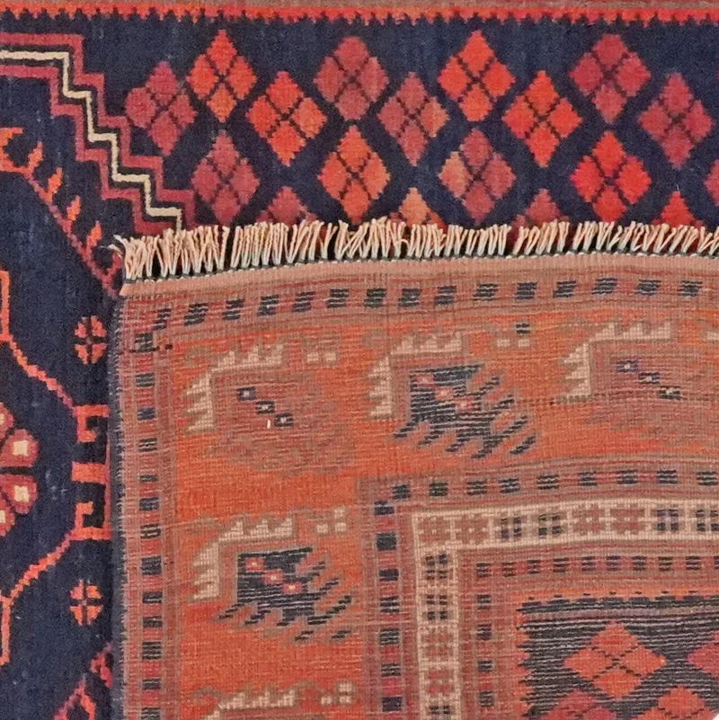 Yagdjibedir · Handgeknüpft – Blau, 182x104 cm