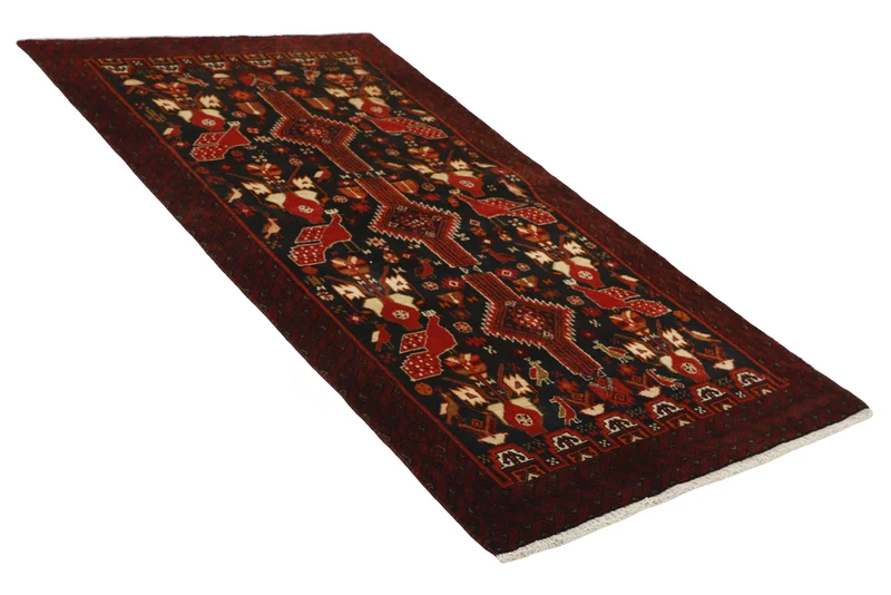 MY-RUG Teppich "Belutsch" Gul-Muster, Handgeknüpft