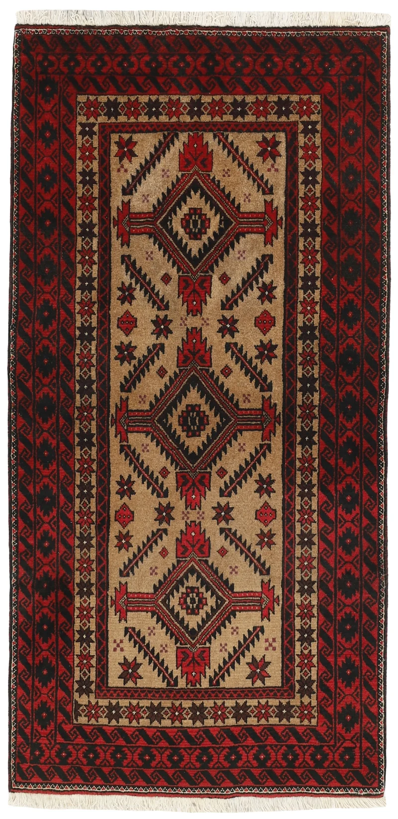 MY-RUG Teppich "Belutsch" Gul-Muster, Handgeknüpft