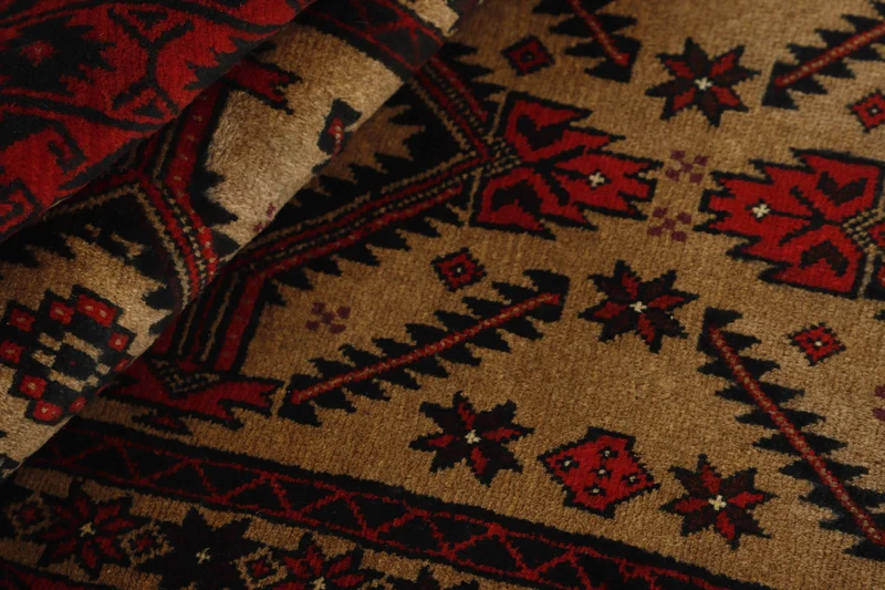 MY-RUG Teppich "Belutsch" Gul-Muster, Handgeknüpft