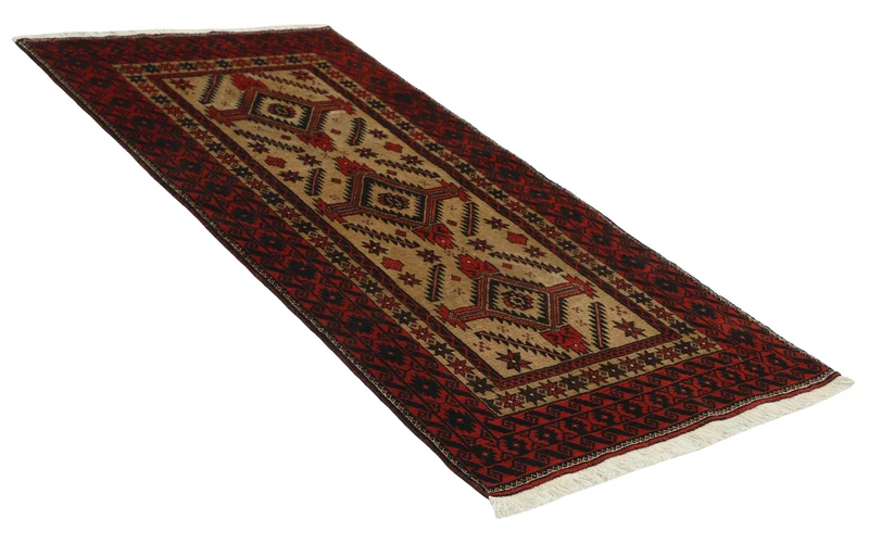 MY-RUG Teppich "Belutsch" Gul-Muster, Handgeknüpft