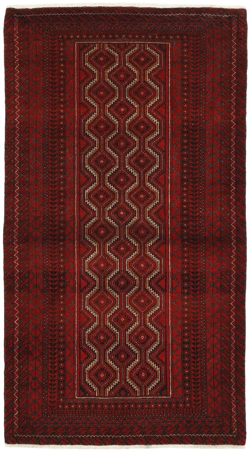 MY-RUG Teppich "Belutsch" Gul-Muster, Handgeknüpft