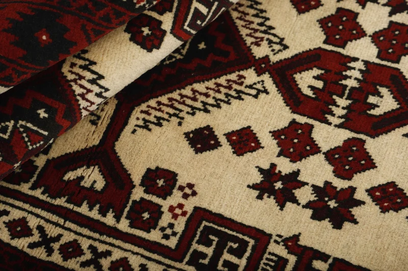 MY-RUG Teppich "Belutsch" Gul-Muster, Handgeknüpft