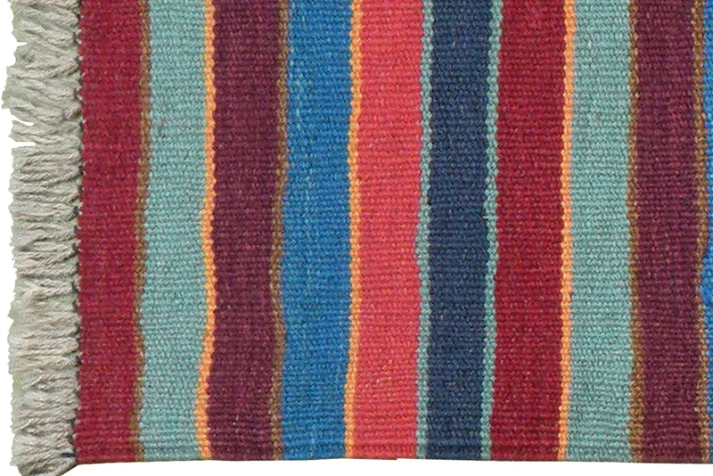 Kelim Gashgai · Handgewebt – Bunt, 199x60 cm