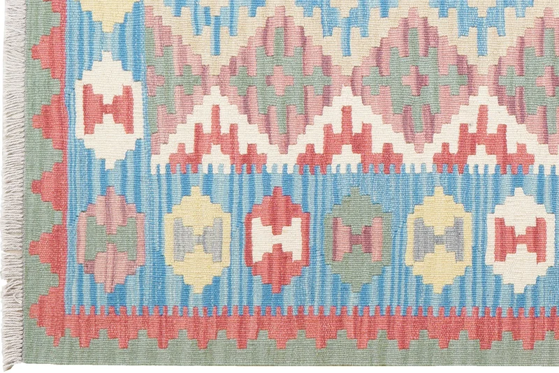 Kelim Gashgai · Handgewebt – Beige, 157x105 cm