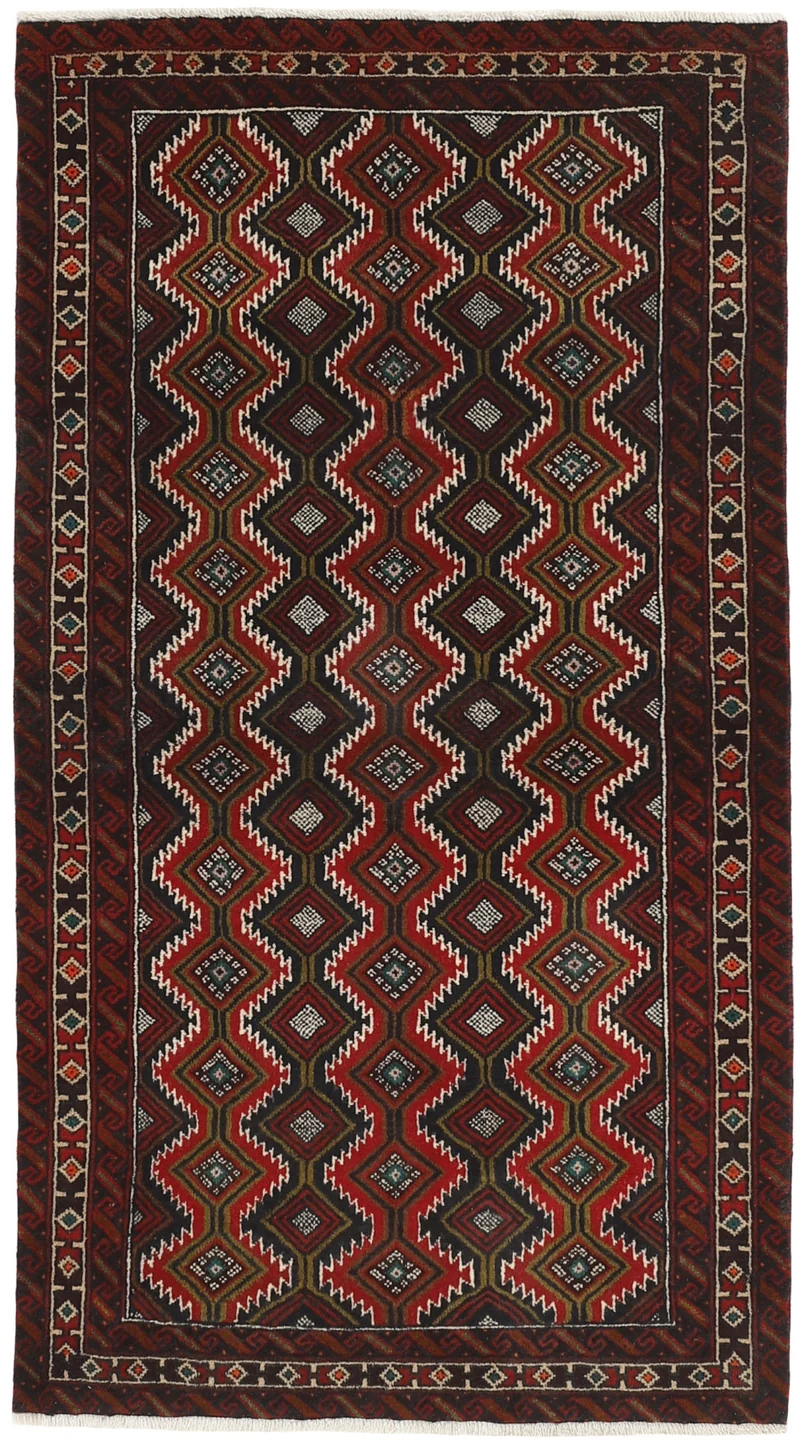 MY-RUG Teppich "Belutsch" Gul-Muster, Handgeknüpft