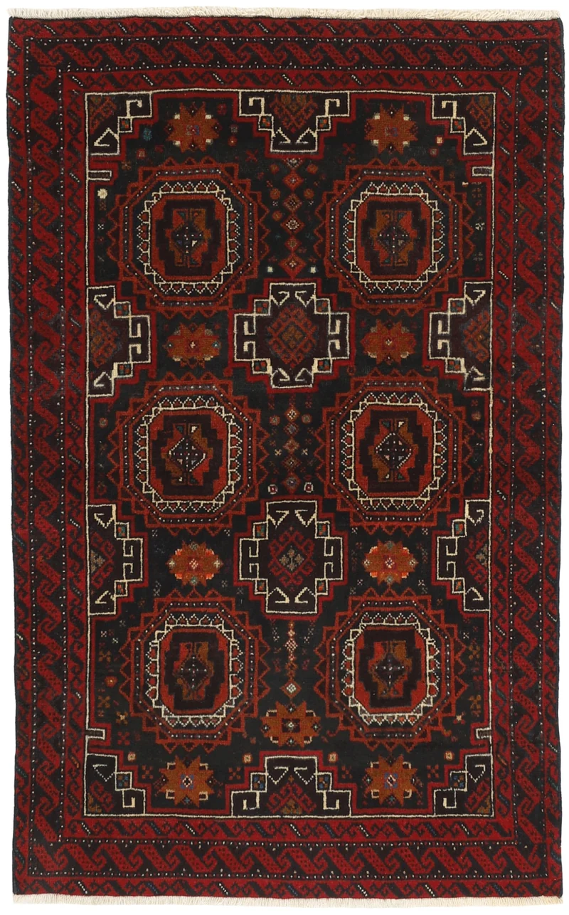 MY-RUG Teppich "Belutsch" Gul-Muster, Handgeknüpft