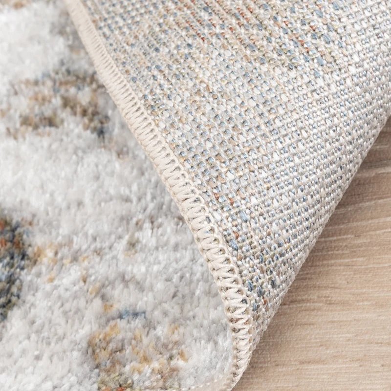 Waschbarer Teppich Rund - Misha Flow Bunt
