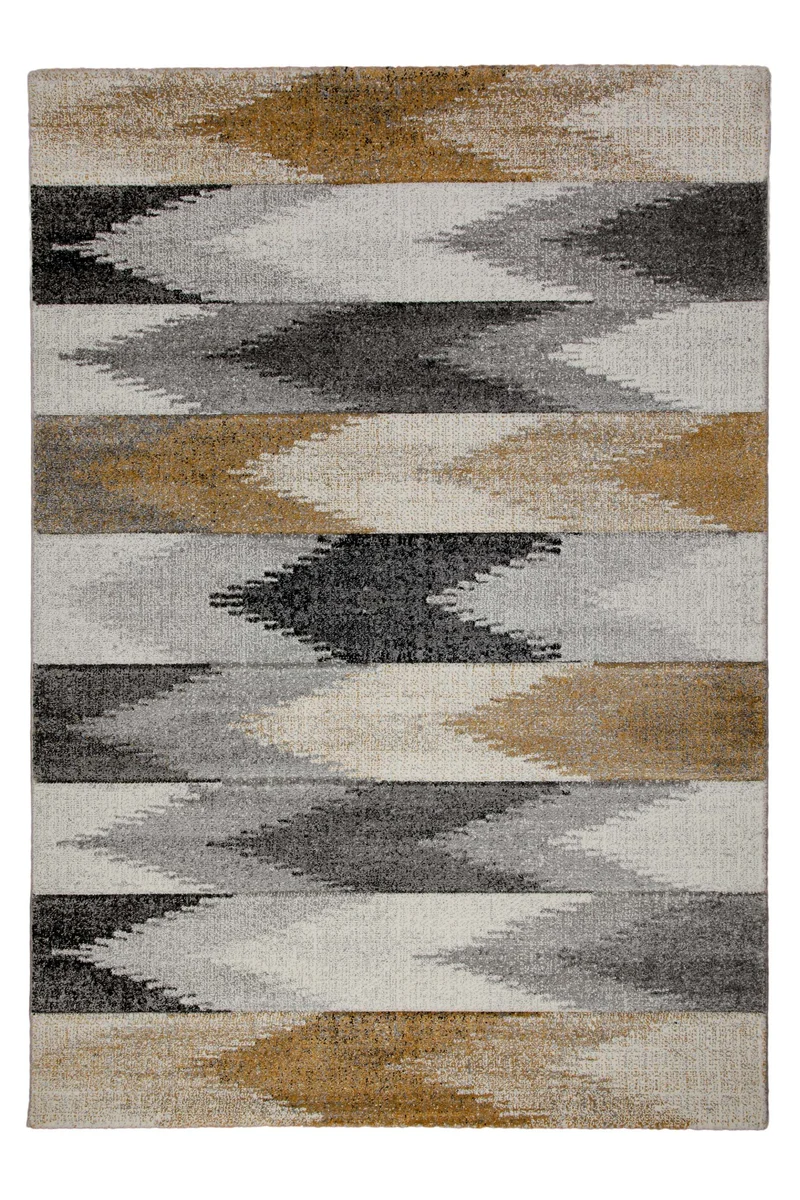 Teppich 160x230 Wohnzimmer Muster Farbverlauf