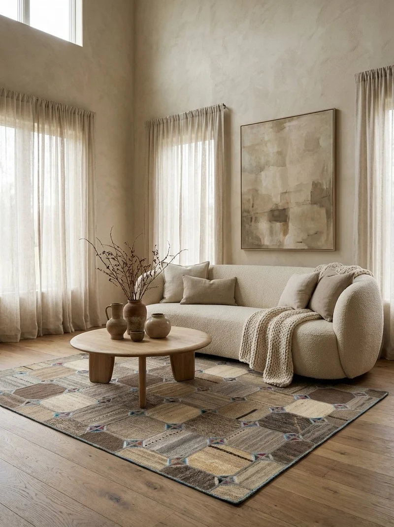 Kelim Tekkeh · Handgewebt – Beige, 200x150 cm
