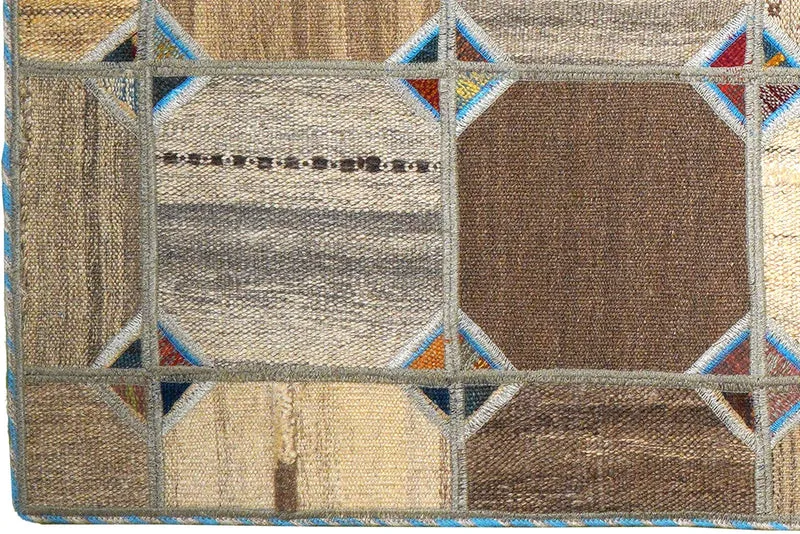 Kelim Tekkeh · Handgewebt – Beige, 200x150 cm