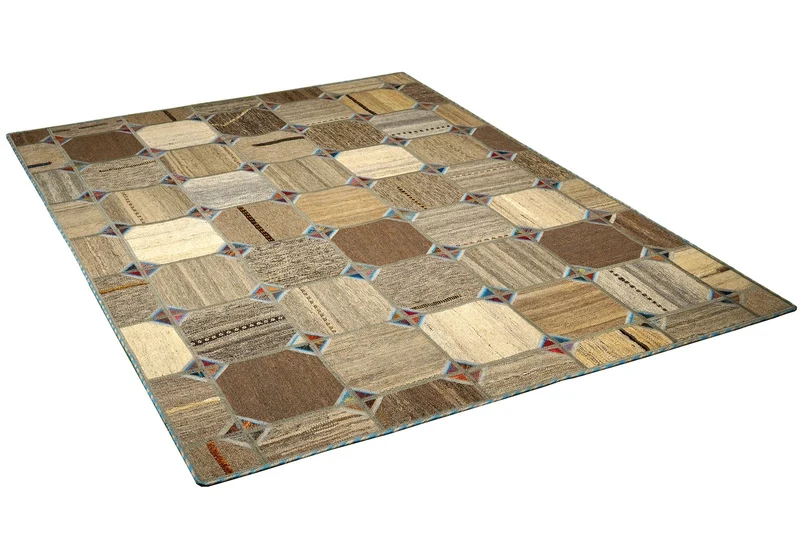 Kelim Tekkeh · Handgewebt – Beige, 200x150 cm