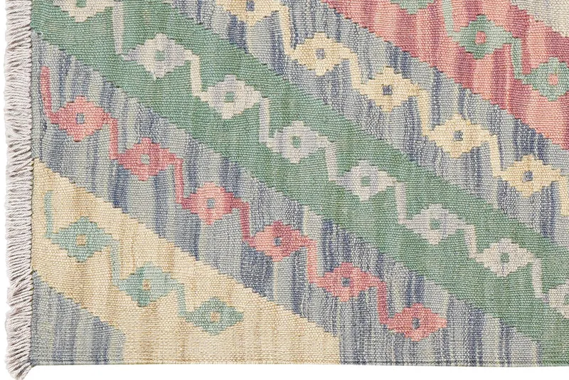 Kelim Gashgai · Handgewebt – Bunt, 128x83 cm