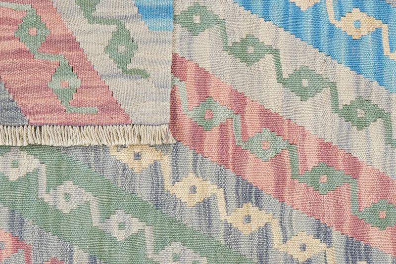 Kelim Gashgai · Handgewebt – Bunt, 128x83 cm