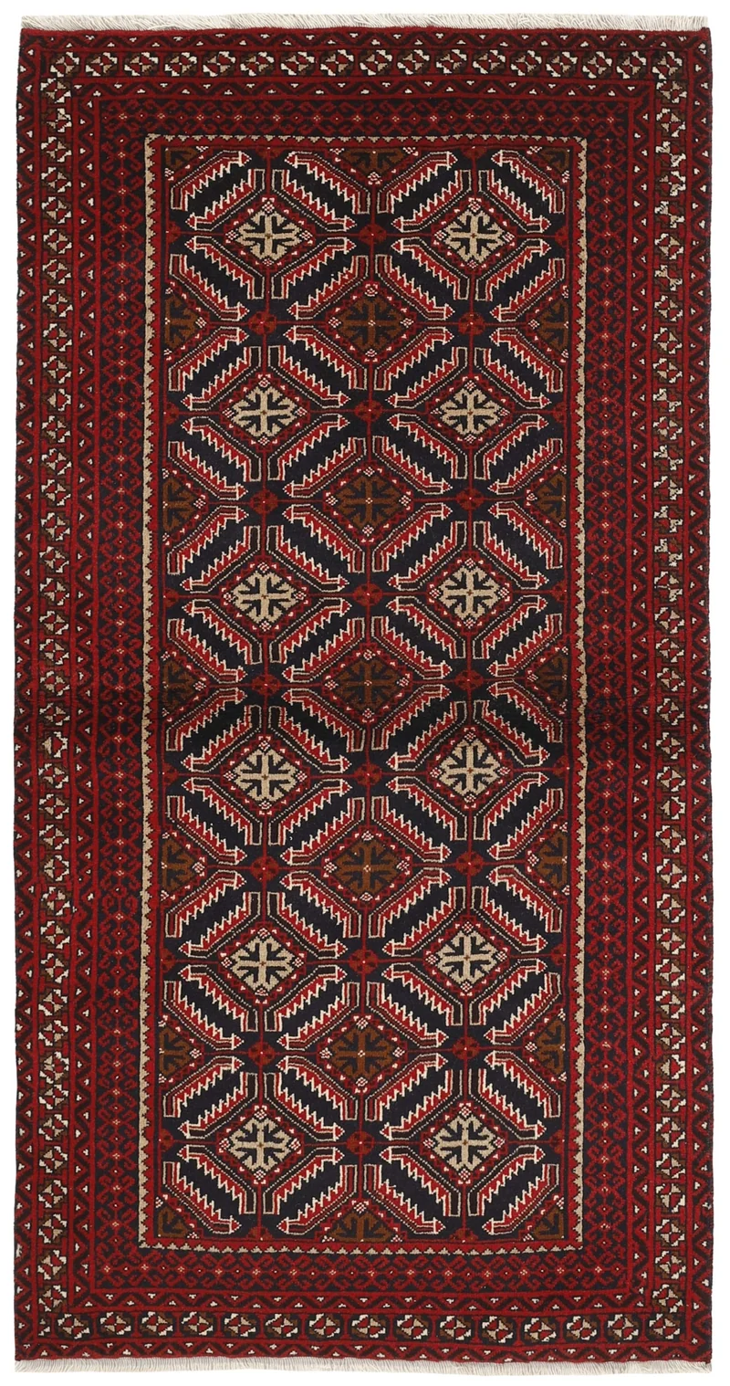 MY-RUG Teppich "Belutsch" Gul-Muster, Handgeknüpft