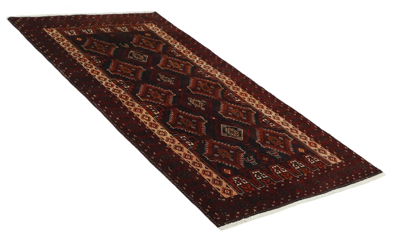 MY-RUG Teppich "Belutsch" Gul-Muster, Handgeknüpft