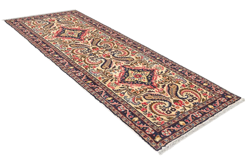 Mehreban · Handgeknüpft – Braun, 202x80 cm